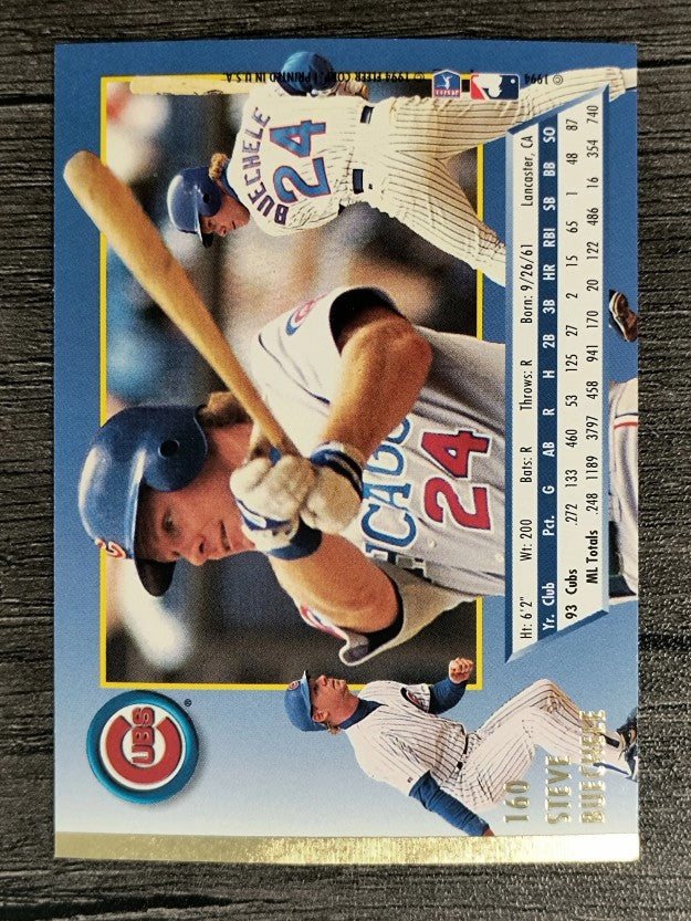 1994 Ultra #160 Steve Buechele