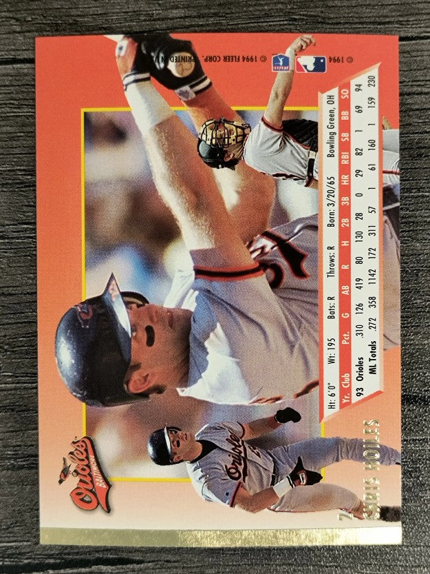 1994 Ultra #2 Chris Hoiles