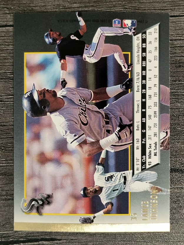 1994 Ultra #35 Lance Johnson