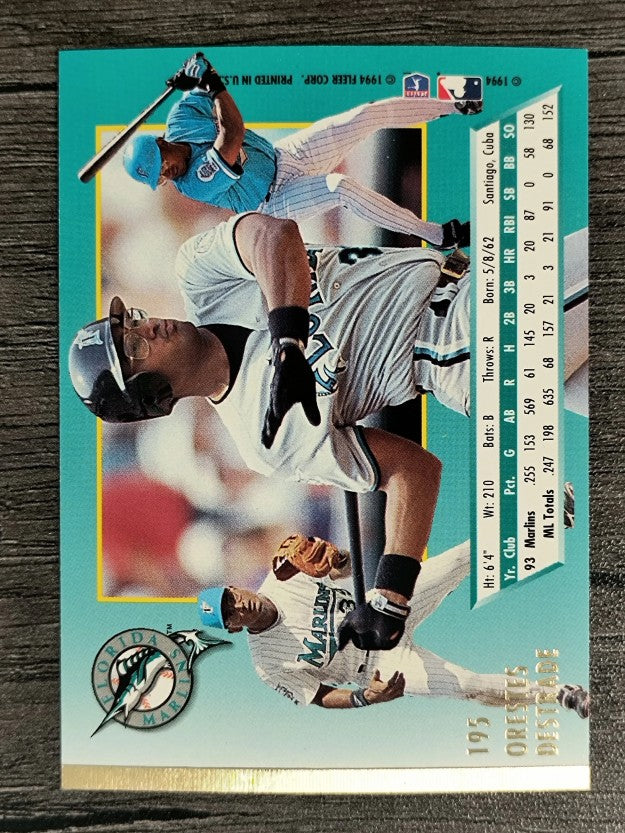 1994 Ultra #195 Orestes Destrade