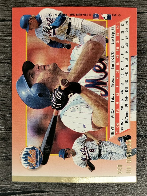 1994 Ultra #240 Joe Orsulak