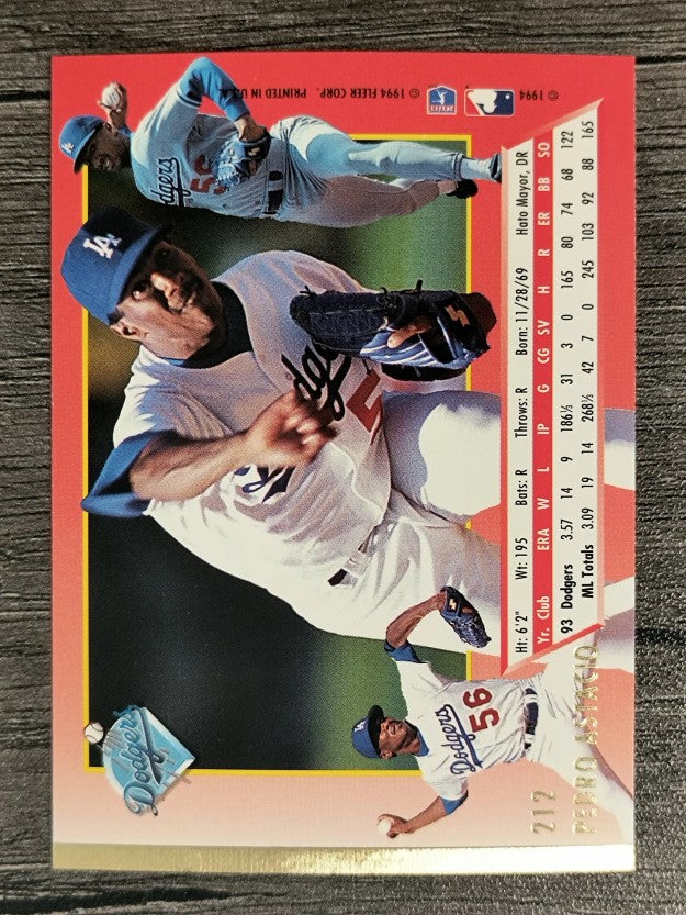 1994 Ultra #212 Pedro Astacio