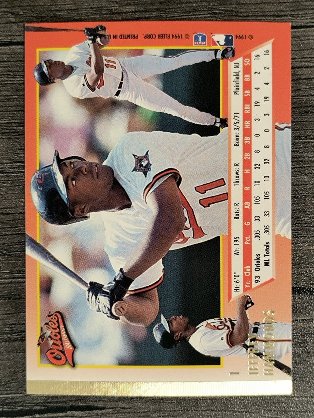 1994 Ultra #1 Jeffrey Hammonds