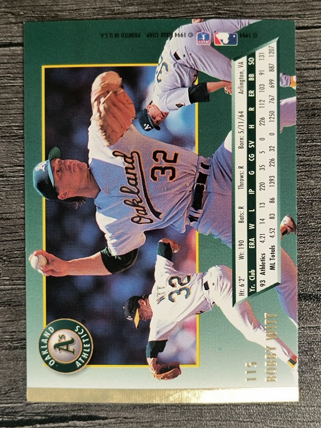 1994 Ultra #115 Bobby Witt