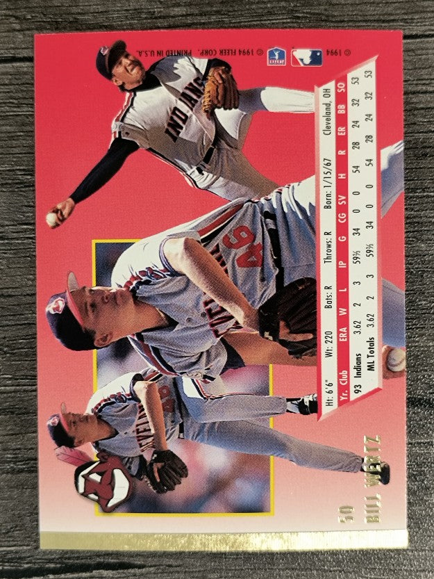 1994 Ultra #50 Bill Wertz