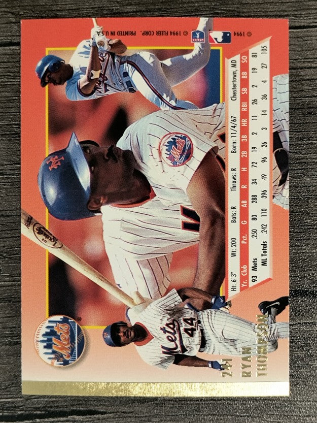 1994 Ultra #241 Ryan Thompson