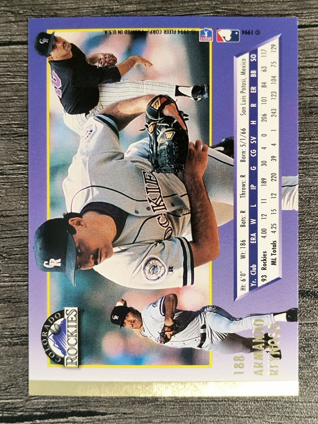 1994 Ultra #188 Armando Reynoso