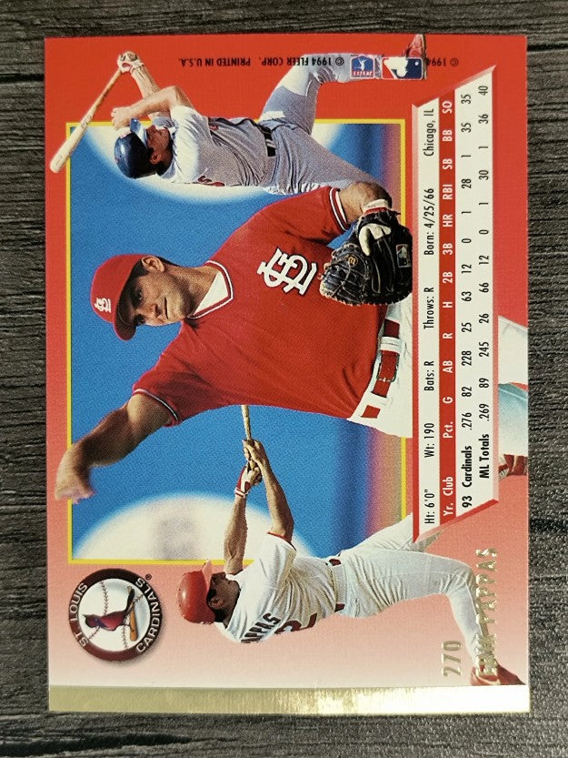 1994 Ultra #270 Erik Pappas