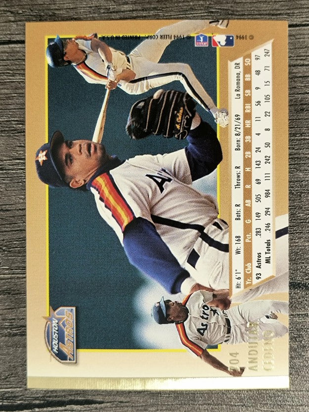 1994 Ultra #204 Andujar Cedeno