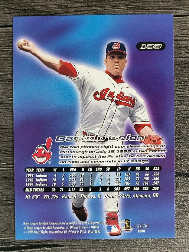 2000 Ultra #133 Bartolo Colon