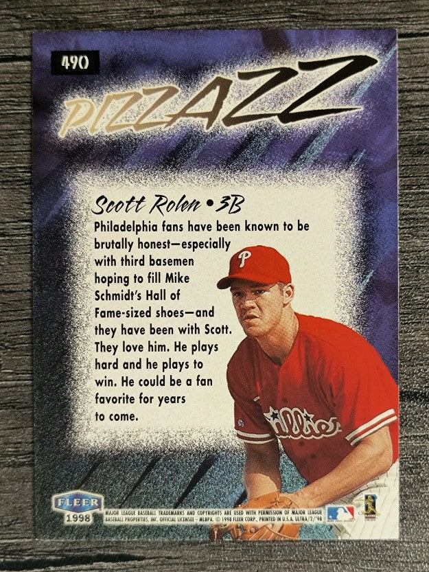 1998 Ultra #490 Scott Rolen PZ