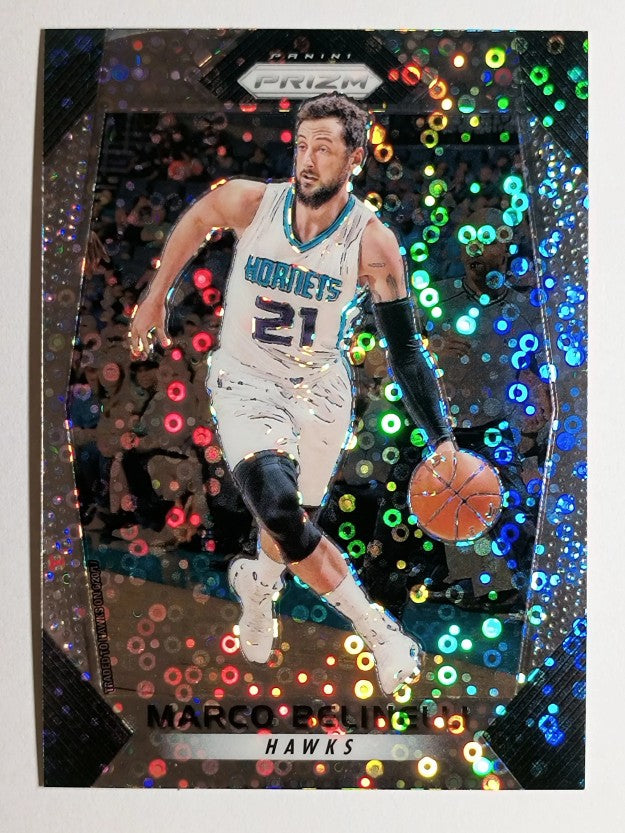 2017-18 Panini Prizm Prizms Fast Break #106 Marco Belinelli