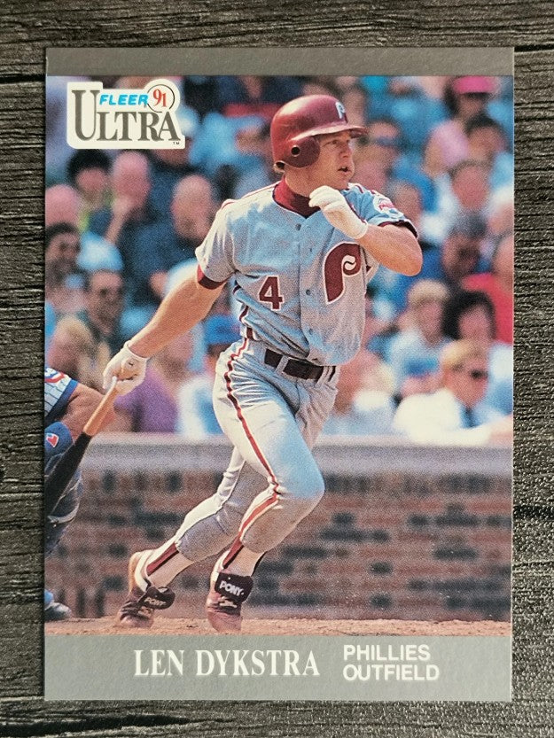 1991 Ultra #262 Len Dykstra