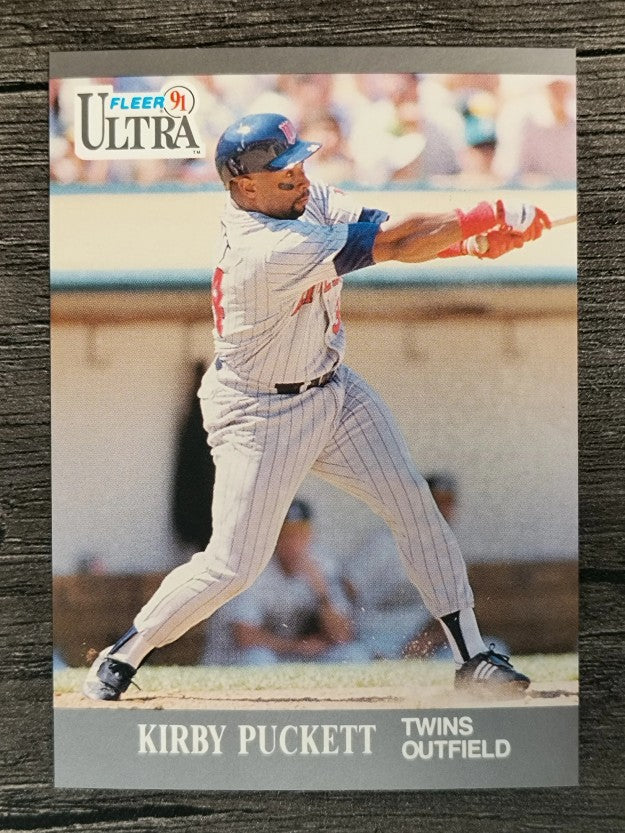 1991 Ultra #195 Kirby Puckett