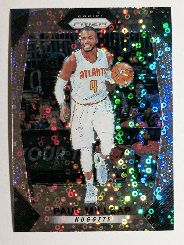 2017-18 Panini Prizm Prizms Fast Break #163 Paul Millsap