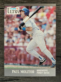 1991 Ultra #178 Paul Molitor