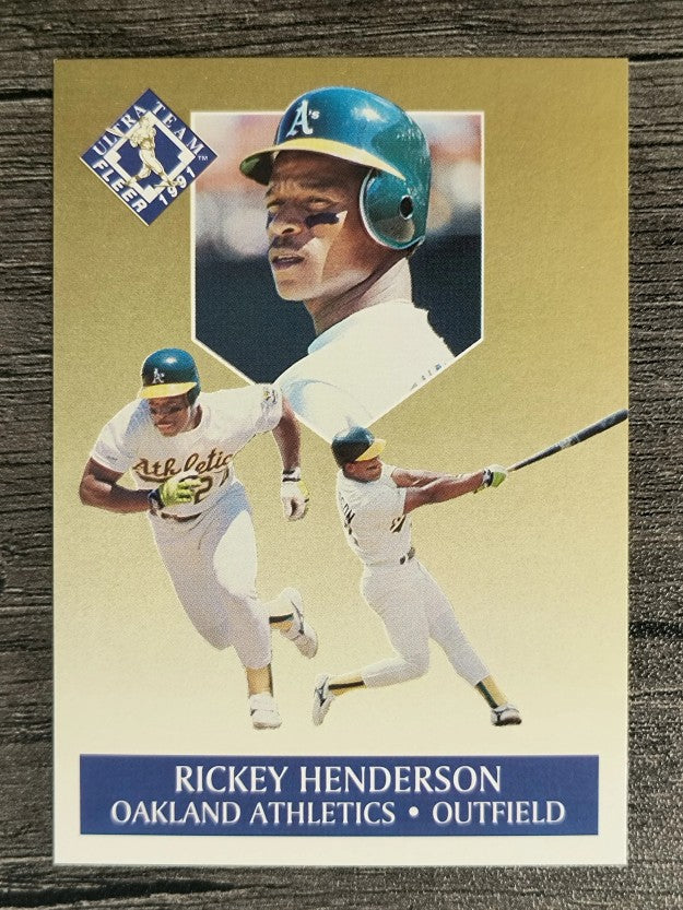 1991 Ultra Gold #5 Rickey Henderson