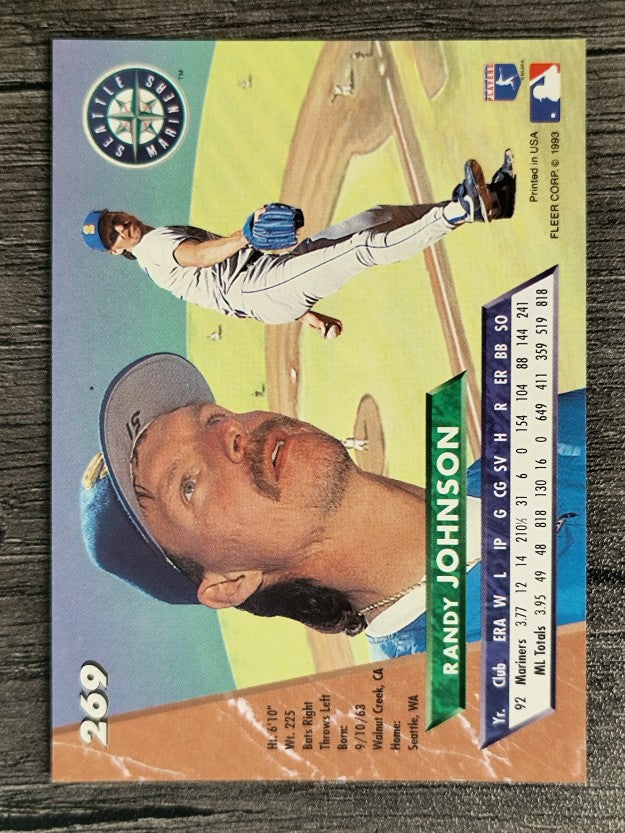 1993 Ultra #269 Randy Johnson