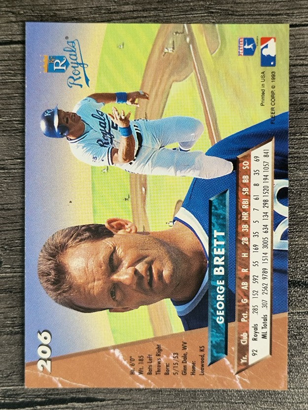 1993 Ultra #206 George Brett