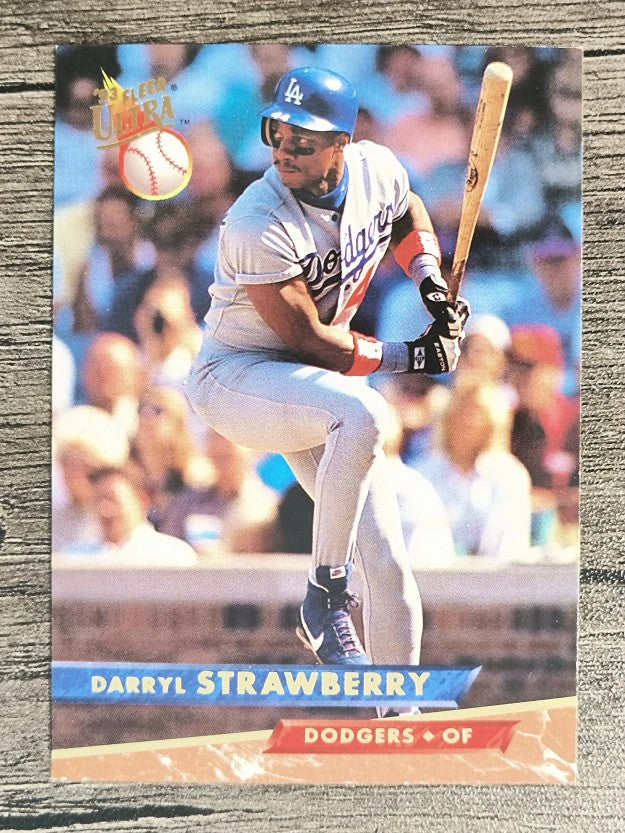 1993 Ultra #406 Darryl Strawberry