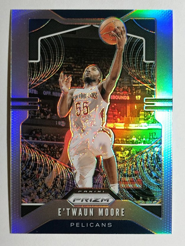 2019-20 Panini Prizm Prizms Silver #174 E'Twaun Moore