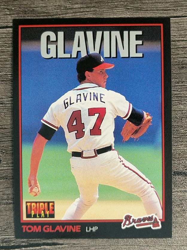 1993 Triple Play #117 Tom Glavine