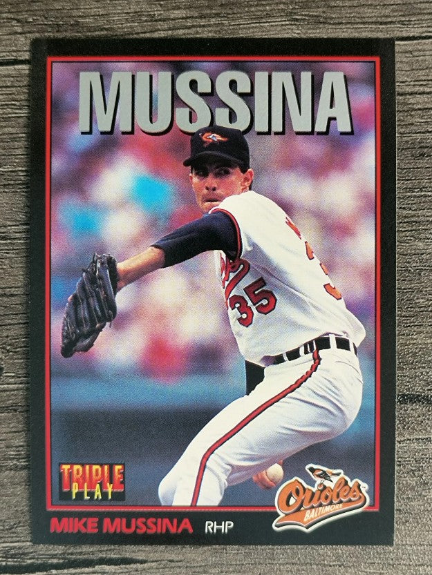 1993 Triple Play #13 Mike Mussina