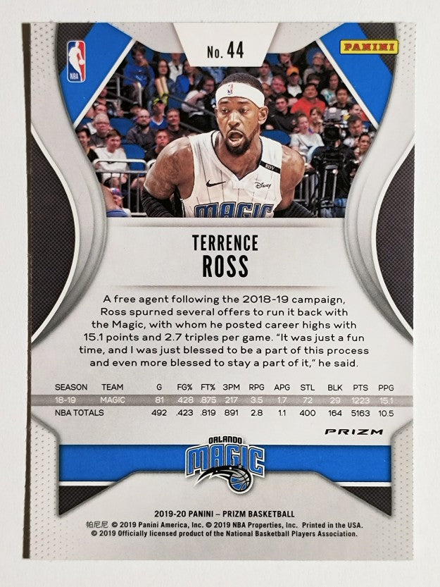 2019-20 Panini Prizm Prizms Green #44 Terrence Ross