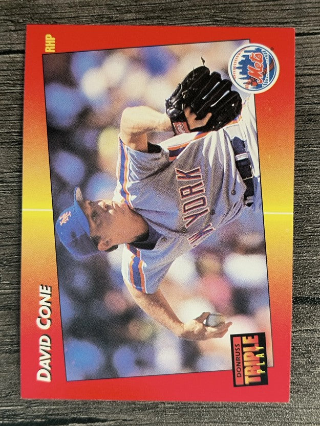 1992 Triple Play #35 David Cone