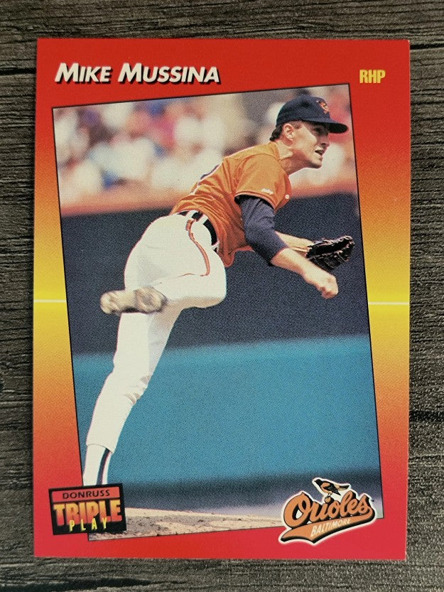 1992 Triple Play #237 Mike Mussina