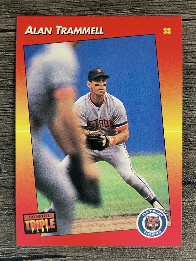1992 Triple Play #176 Alan Trammell