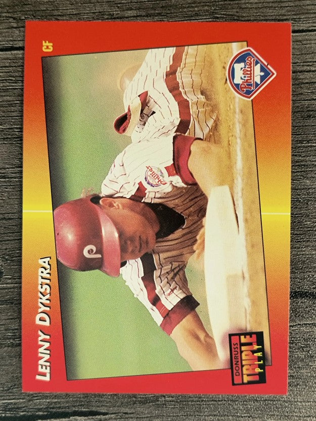 1992 Triple Play #94 Len Dykstra