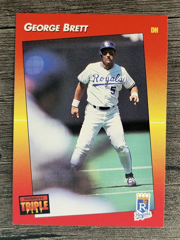1992 Triple Play #115 George Brett
