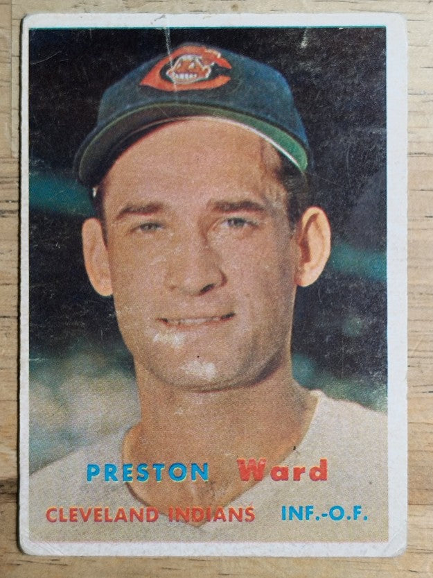 1957 Topps #226 Preston Ward (POOR)