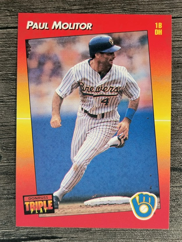 1992 Triple Play #254 Paul Molitor