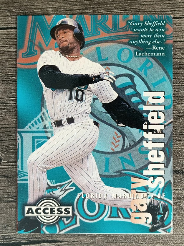 1996 Circa Access #18 Gary Sheffield