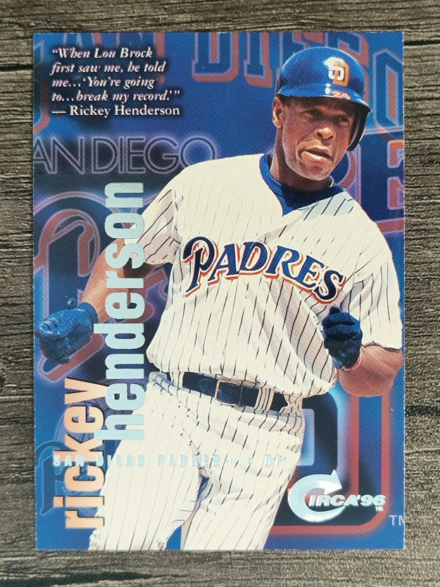 1996 Circa #187 Rickey Henderson