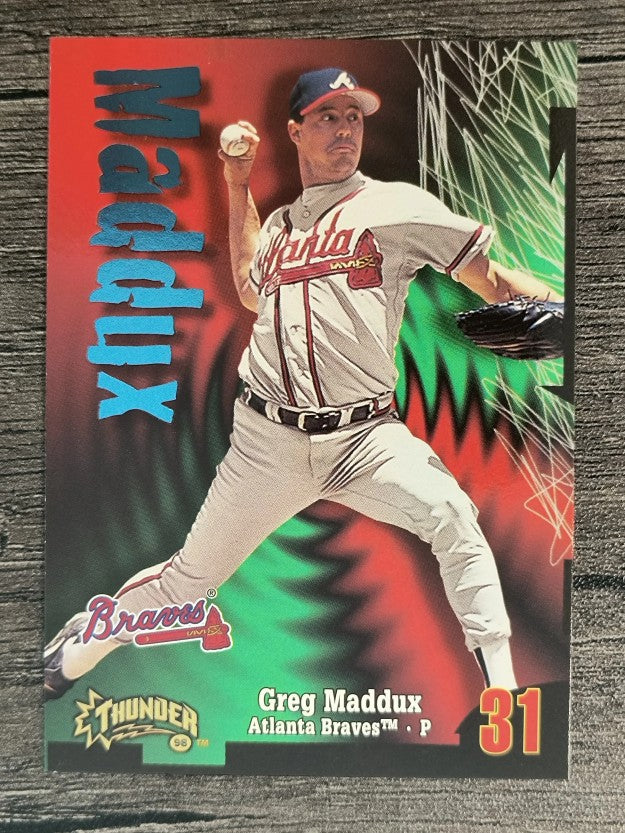 1998 Circa Thunder #31 Greg Maddux