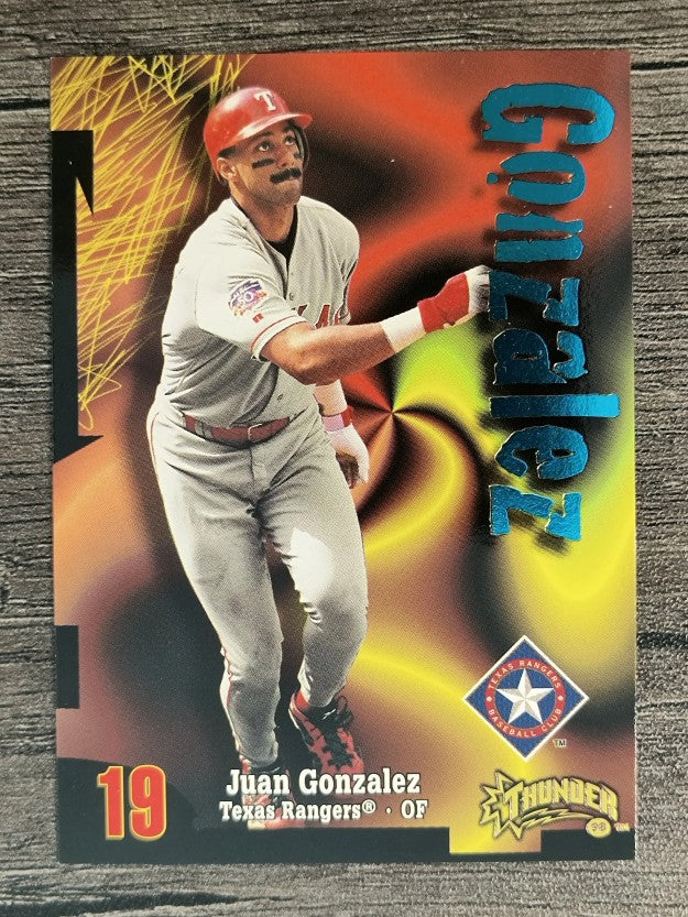 1998 Circa Thunder #19 Juan Gonzalez