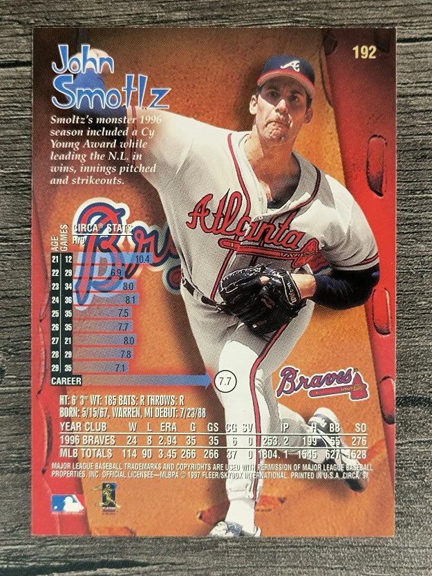 1997 Circa #192 John Smoltz