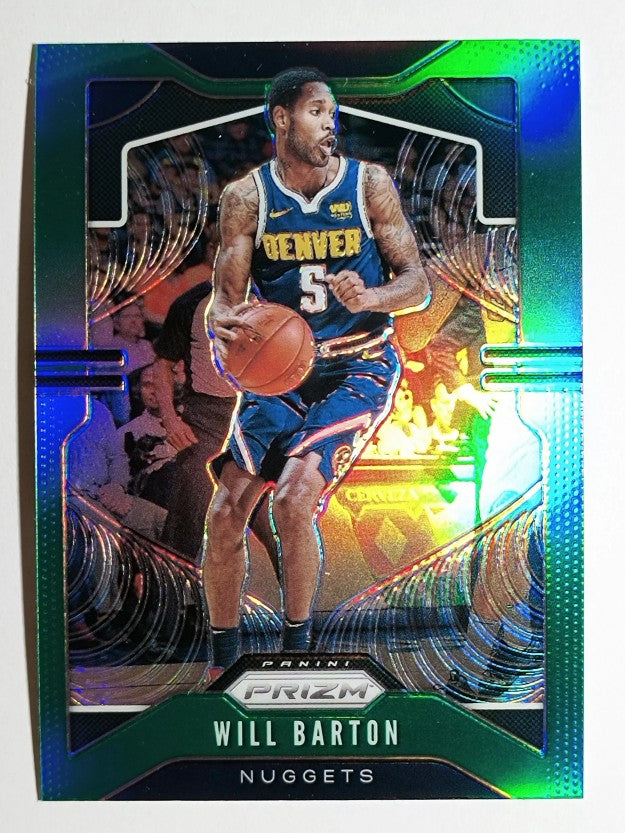 2019-20 Panini Prizm Prizms Green #85 Will Barton