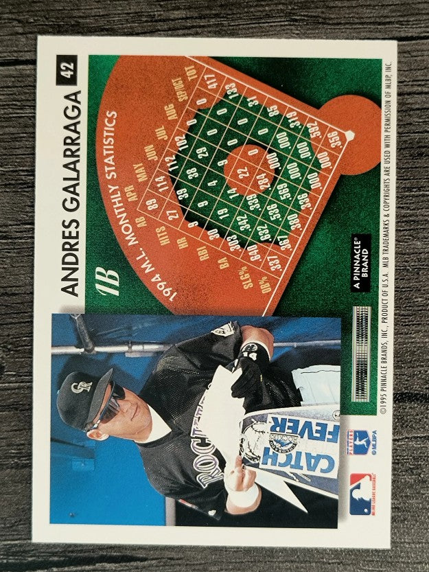 1995 Summit #42 Andres Galarraga