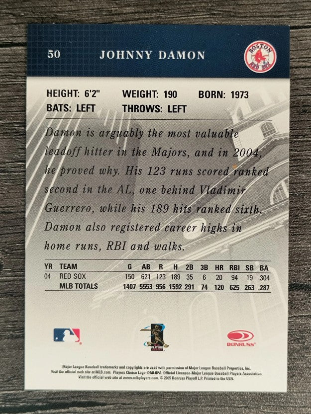 2005 Studio #50 Johnny Damon