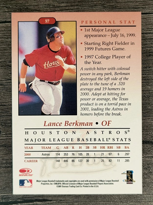 2001 Studio #57 Lance Berkman