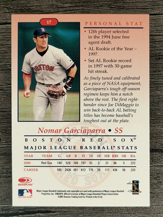 2001 Studio #17 Nomar Garciaparra