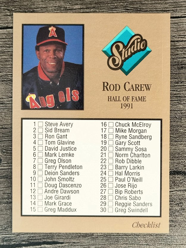 1992 Studio #261 Checklist
