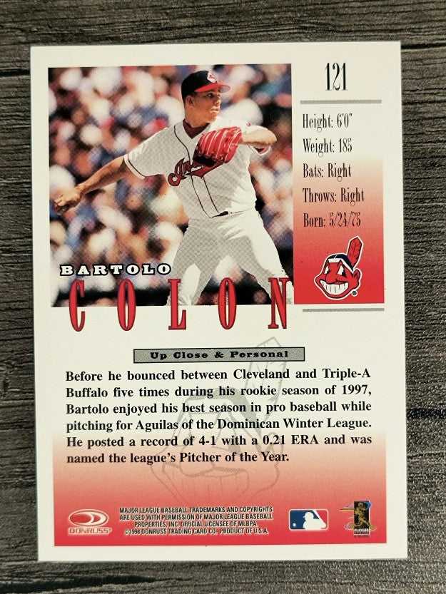1998 Studio #121 Bartolo Colon