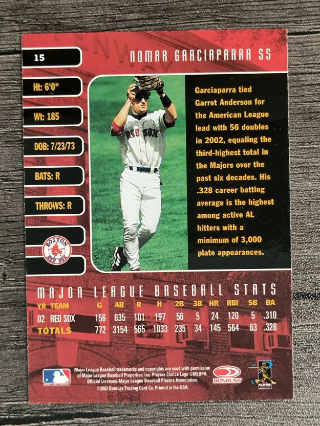 2003 Studio #15 Nomar Garciaparra