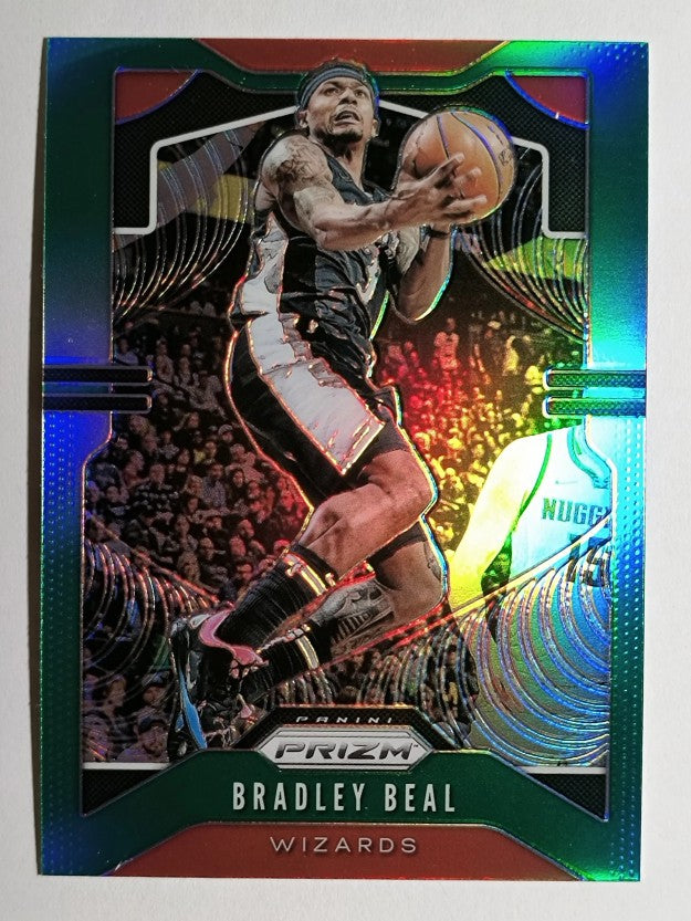 2019-20 Panini Prizm Prizms Green #189 Bradley Beal