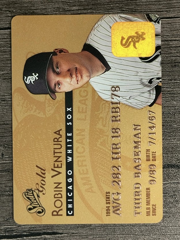 1995 Studio Gold Series #38 Robin Ventura